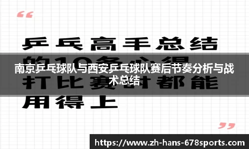 南京乒乓球队与西安乒乓球队赛后节奏分析与战术总结